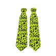 Imagen de Corbata Plástica Fluo Impresa 42 cm. x 12