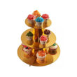 Imagen de Porta Cupcakes 3 Pisos Metalizado