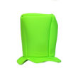 Imagen de Gorro Galera Tela Fluo Tapa Cuadrada