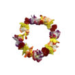 Imagen de Collar Tela Flor Redonda Multicolor Grande