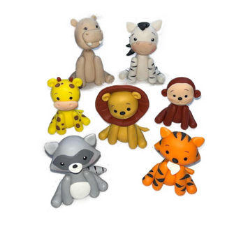 Imagen de Animalito Porcelana Fría para Torta 8 cm