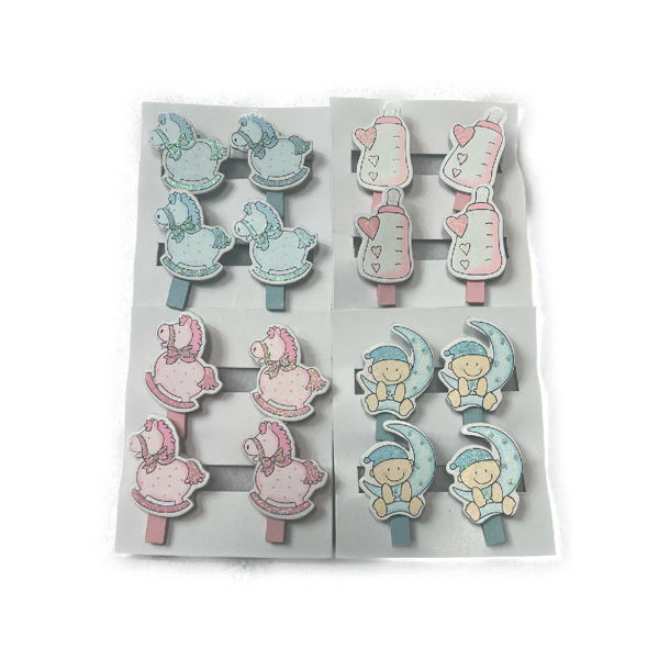 Imagen de Souvenir Palillo Babt Shower / Nacimiento x 4