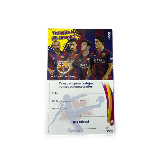 Imagen de Barcelona Invitaciones x 10