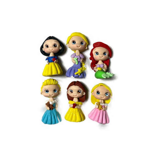 Imagen de AdornoPrincesa Porcelana Fría para Torta 10 cm