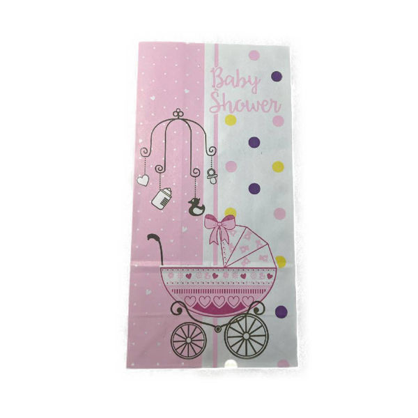 Imagen de Bolsa Papel 24 x 12 x 7 con Lunares