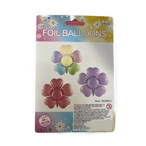 Imagen de Globo Metalizado Flor 38"