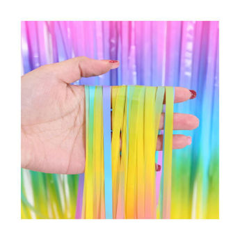 Imagen de Cortina Plastica Degrade Pastel 2 x 1 m.