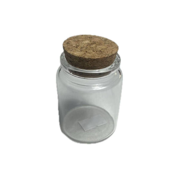 Imagen de Souvenir Frasco Vidrio 6 x 4,5 cm. Tapa Corcho