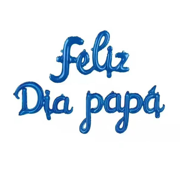 Imagen de Set Globos Frase Feliz Dia Papa