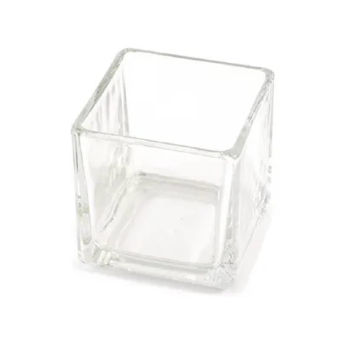 Imagen de Porta Vela Vidrio 6 x 6 x 6 cm.
