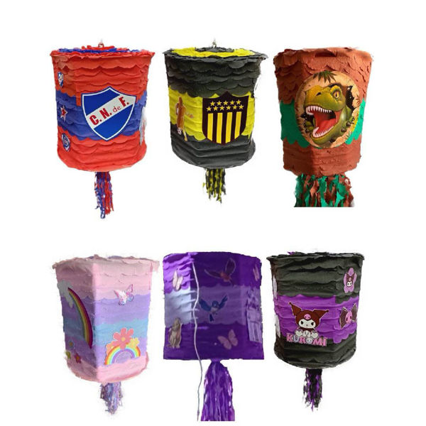Imagen de Piñata Cilíndrica Tornado Personaje