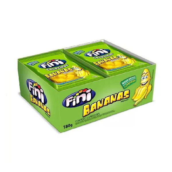 Imagen de Golosina Gelatina Fini Banana 15 g. x 12