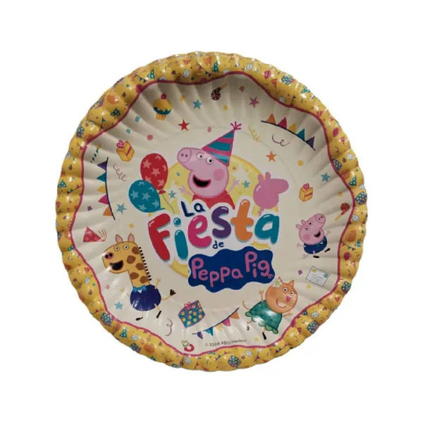 Imagen de Peppa Pig Plato x 8