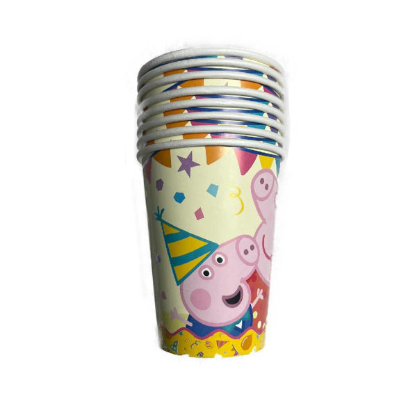 Imagen de Peppa Pig Vaso x 8
