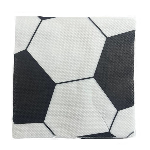 Imagen de Servilletas Impresas Fútbol 33 x 33 cm. x 20