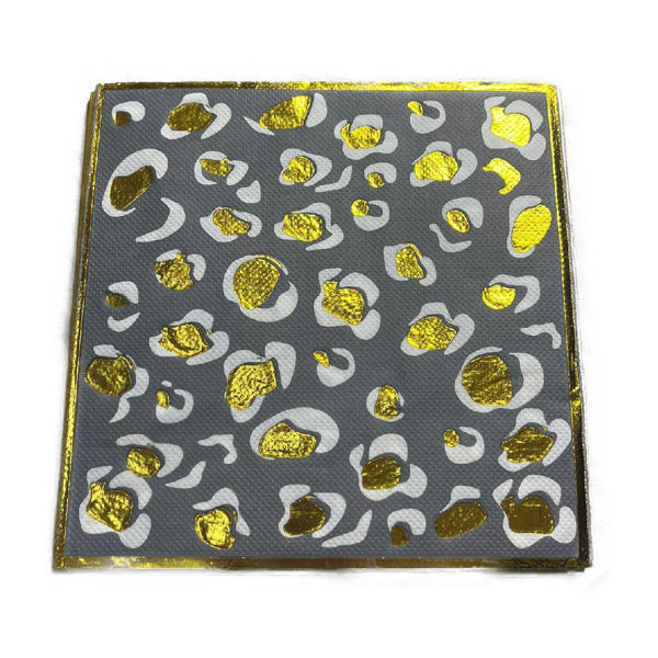 Imagen de Servilletas Impresas 33 x 33 cm. x 20 con Dorado