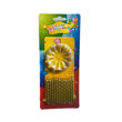 Imagen de Vela Torneada Metalizada  6 cm. x 12 con Portavelas