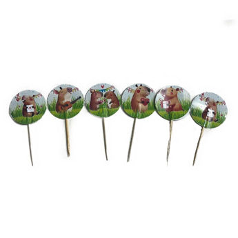 Imagen de Pincho Cupcake Personaje x 10