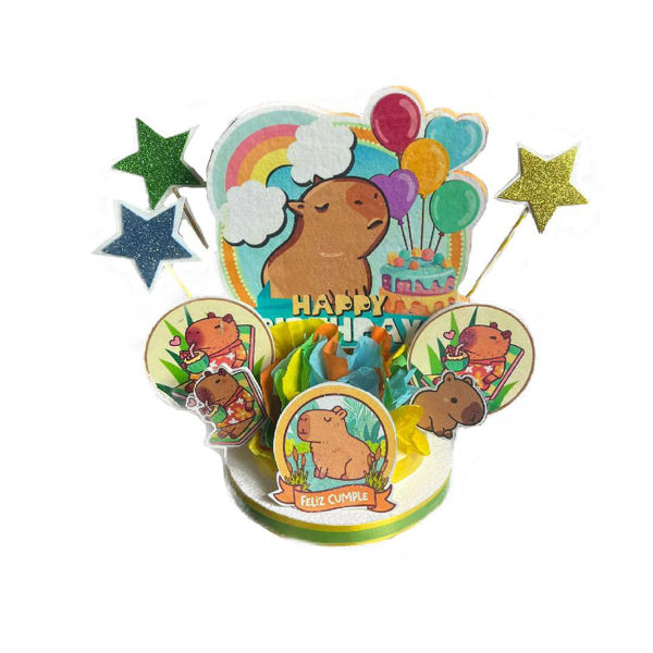 Imagen de Adorno Torta Espuma Personaje