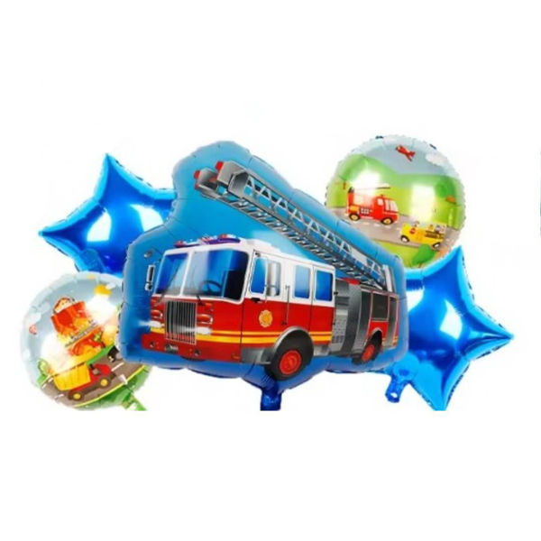 Imagen de Set   5 Globos Metalizados Vehiculos