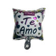 Imagen de Globo Metalizado 10” Te amo / Feliz cumpleaños