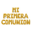 Imagen de Set Globos Frase Mi Primera Comunión 16" Sofia