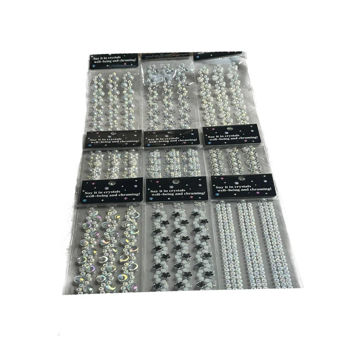 Imagen de Maquillaje Piedras Autoadhesivas para Peinado 3 Tiras