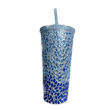 Imagen de Vaso Decorado con Piedras Lágrimas