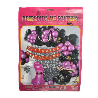 Imagen de Set  67 Globos Despedida de Soltera con Accesorios CR-10