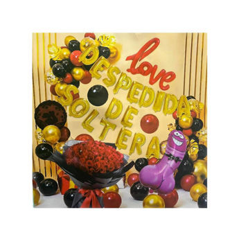 Imagen de Set  59 Globos Despedida de Soltera con Accesorios XY-479