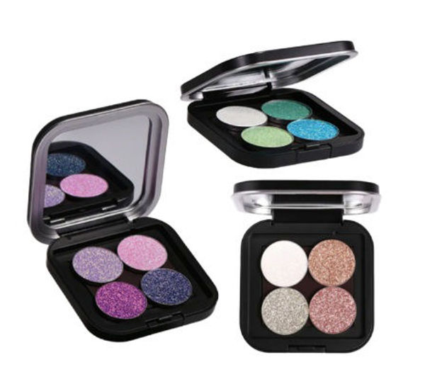 Imagen de Sombra Ojos Petaca 4 Colores Show Glitter