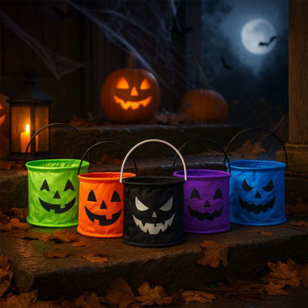 Imagen de Halloween Caramelera Bolsa 13 x 13 cm
