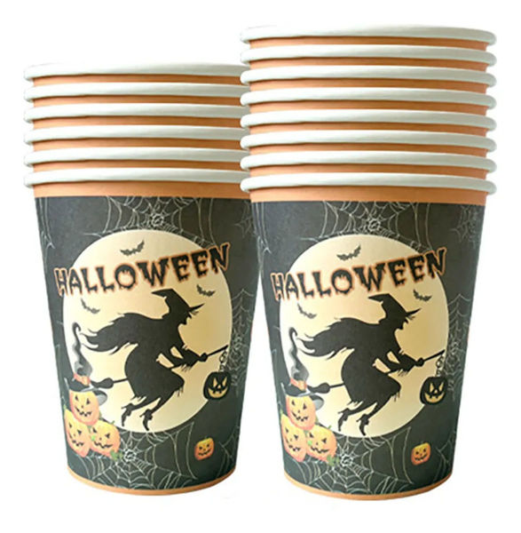 Imagen de Halloween Vaso Bruja x 10
