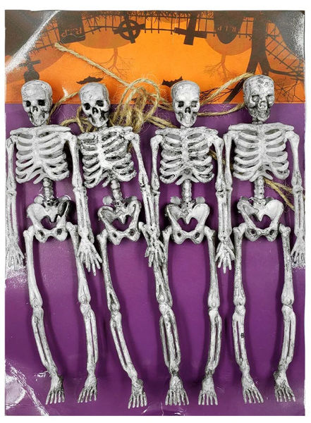 Imagen de Halloween Colgante Esqueletos 18 cm x 4