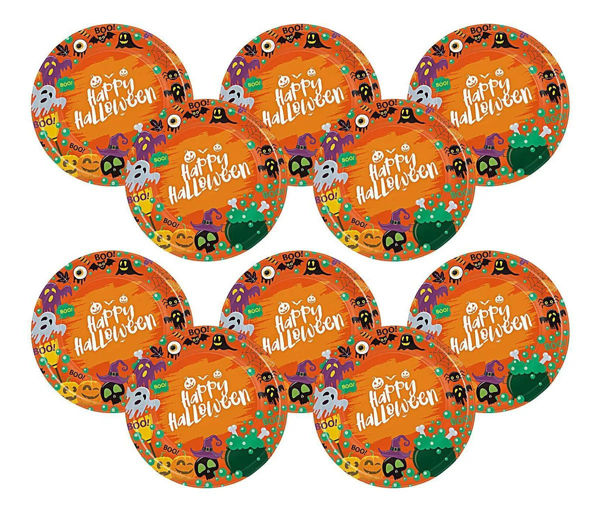 Imagen de Halloween Plato Fantasmas 17,5 cm x 10