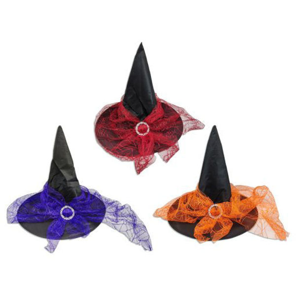 Imagen de Halloween Gorro Bruja con Hebilla