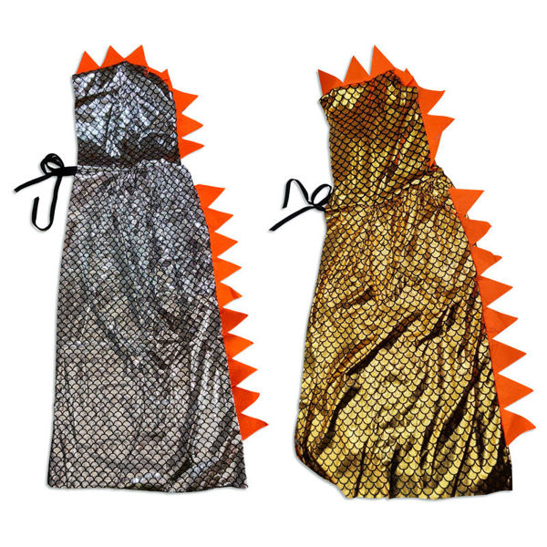 Imagen de Halloween Capa Dinosaurio Infantil