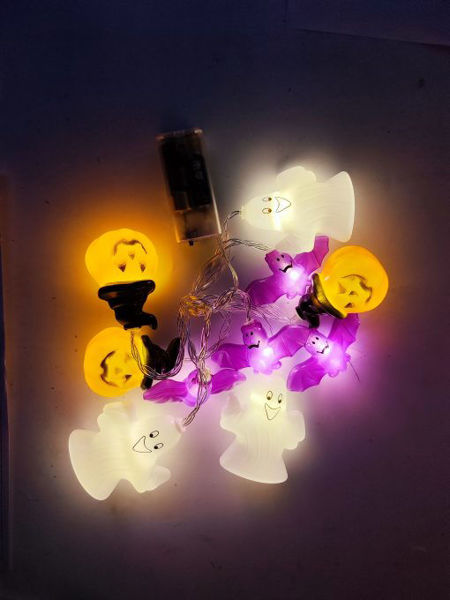Imagen de Halloween Guía Luces Led Combinada 2 m
