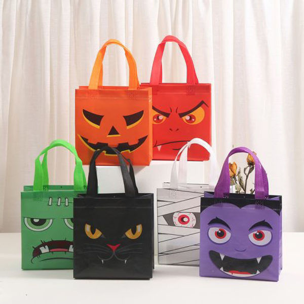 Imagen de Halloween Caramelera Bolsa 20 x 20 x 9 cm x 12