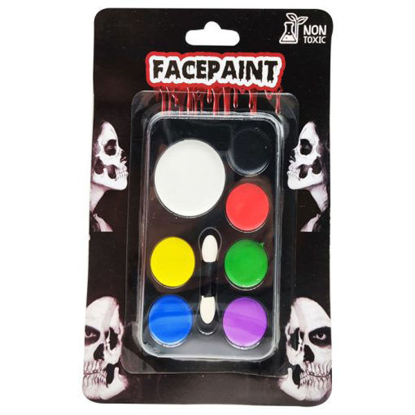 Imagen de Halloween Maquillaje Blister 8 Colores