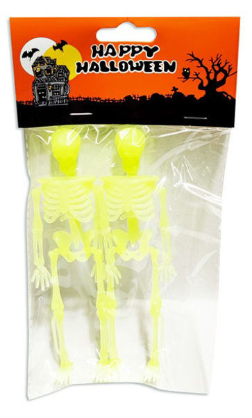 Imagen de Halloween Calavera Neón 15 cm x 2