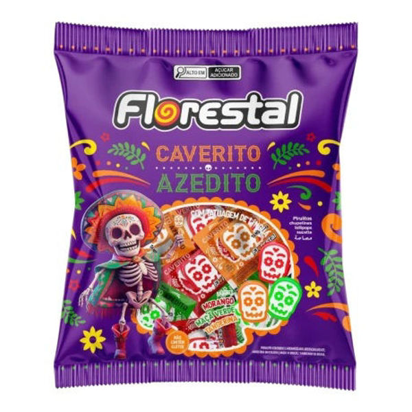 Imagen de Golosina Paleta Calavera Ácida x 50