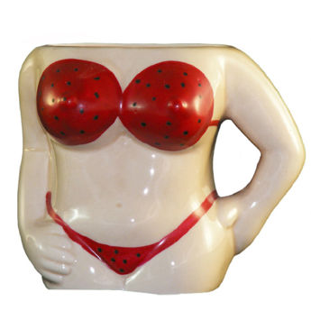 Imagen de Sexy Jarro Cerámica Mujer con Bikini