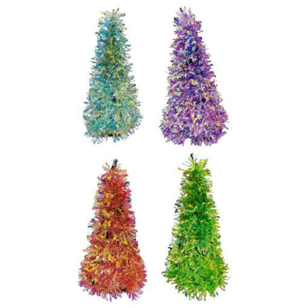 Imagen de Navidad Árbol Escarcha 26 x 10 cm