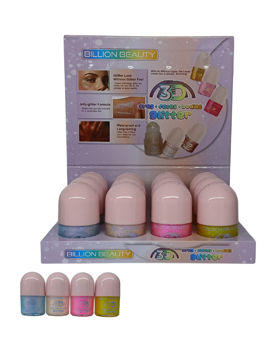 Imagen de Maquillaje Glitter Roll On Billon Beauty 3D 28 grs.