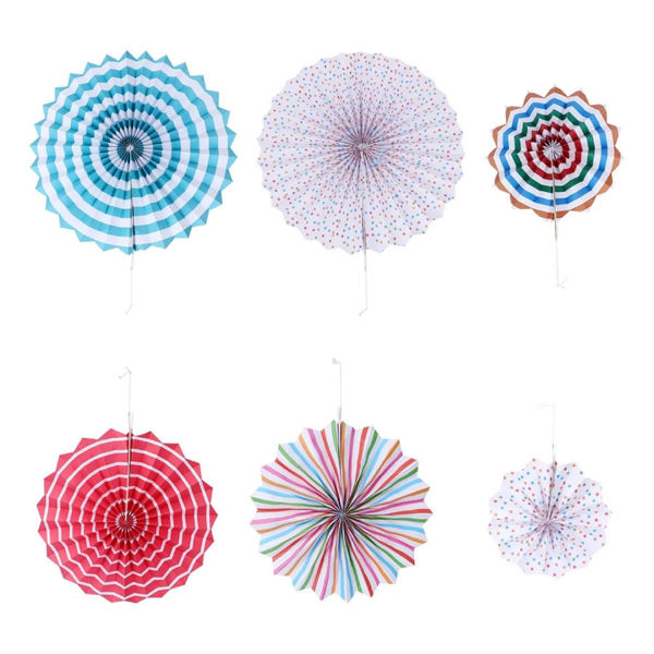 Imagen de Colgante Abanico 3 Tamaños x 6