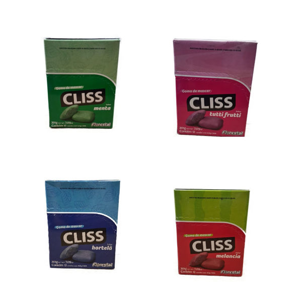 Imagen de Golosina Chicle Cliss Blister x 12