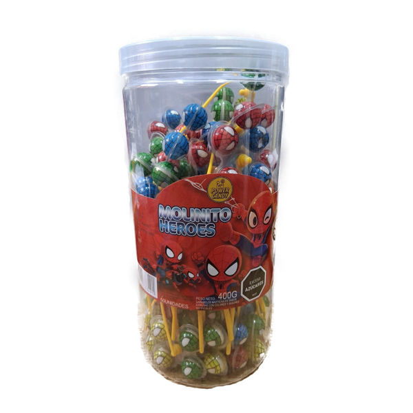 Imagen de Golosina Masticable Molinito Héroes x 50