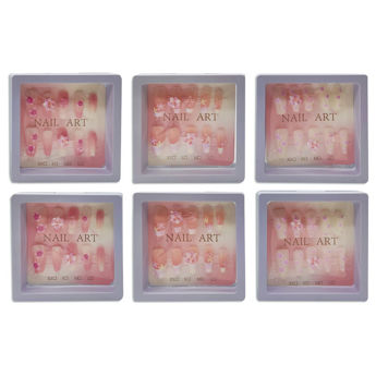 Imagen de Uñas Postizas con Aplique 3D