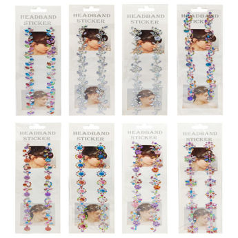 Imagen de Piedras Autoadhesivas para Cabello